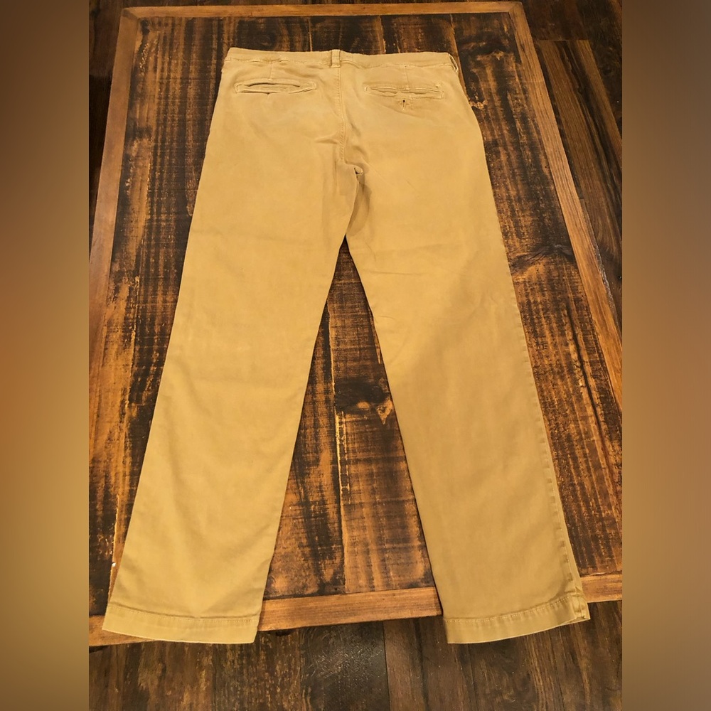 American Eagle Outfitters Men's Chino Pants - Tan - Picture 5 of 7